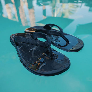 Olukai 'Ohana Lahi Flip Flops - Black/Black - Olukai