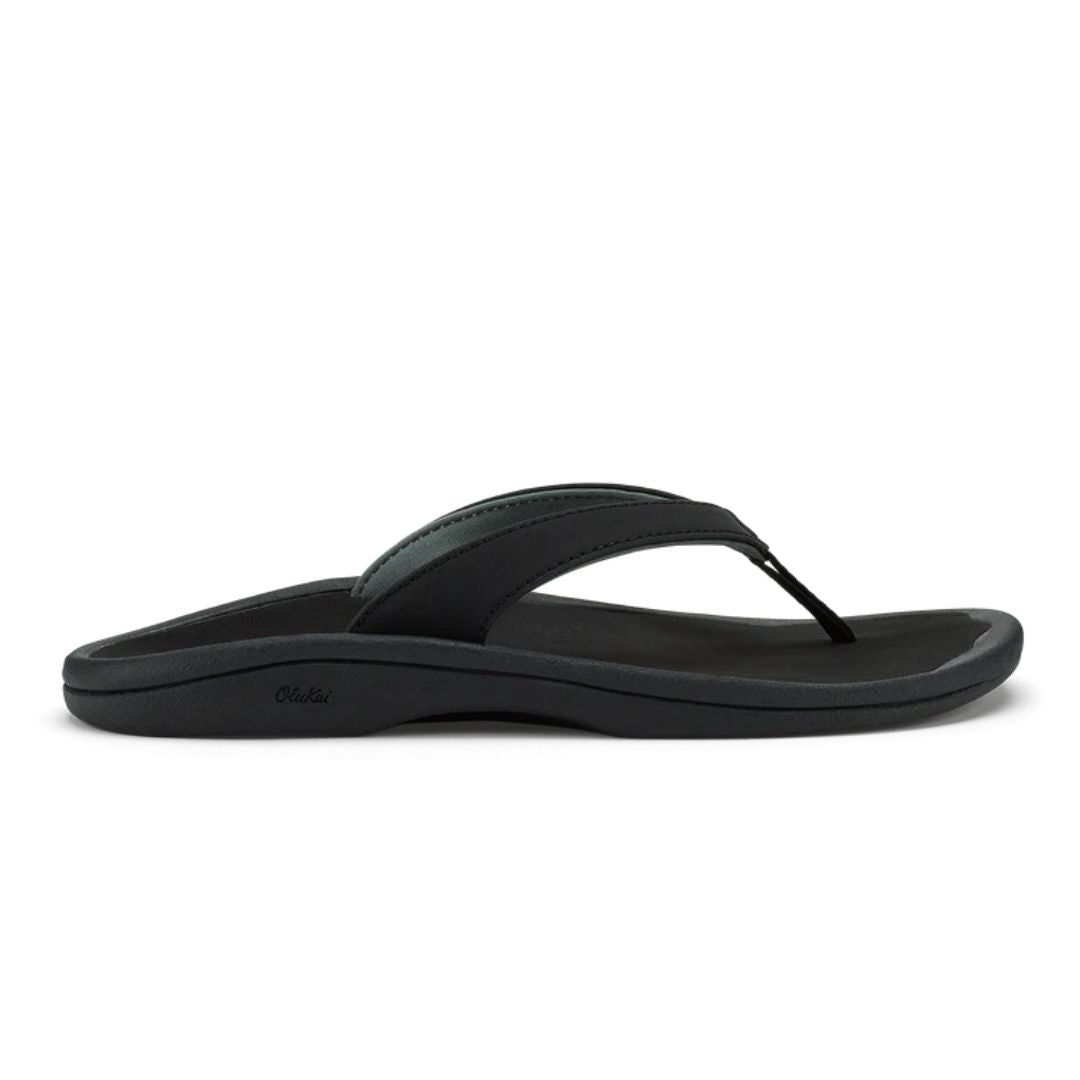 Olukai 'Ohana Lahi Flip Flops - Black/Black - Olukai