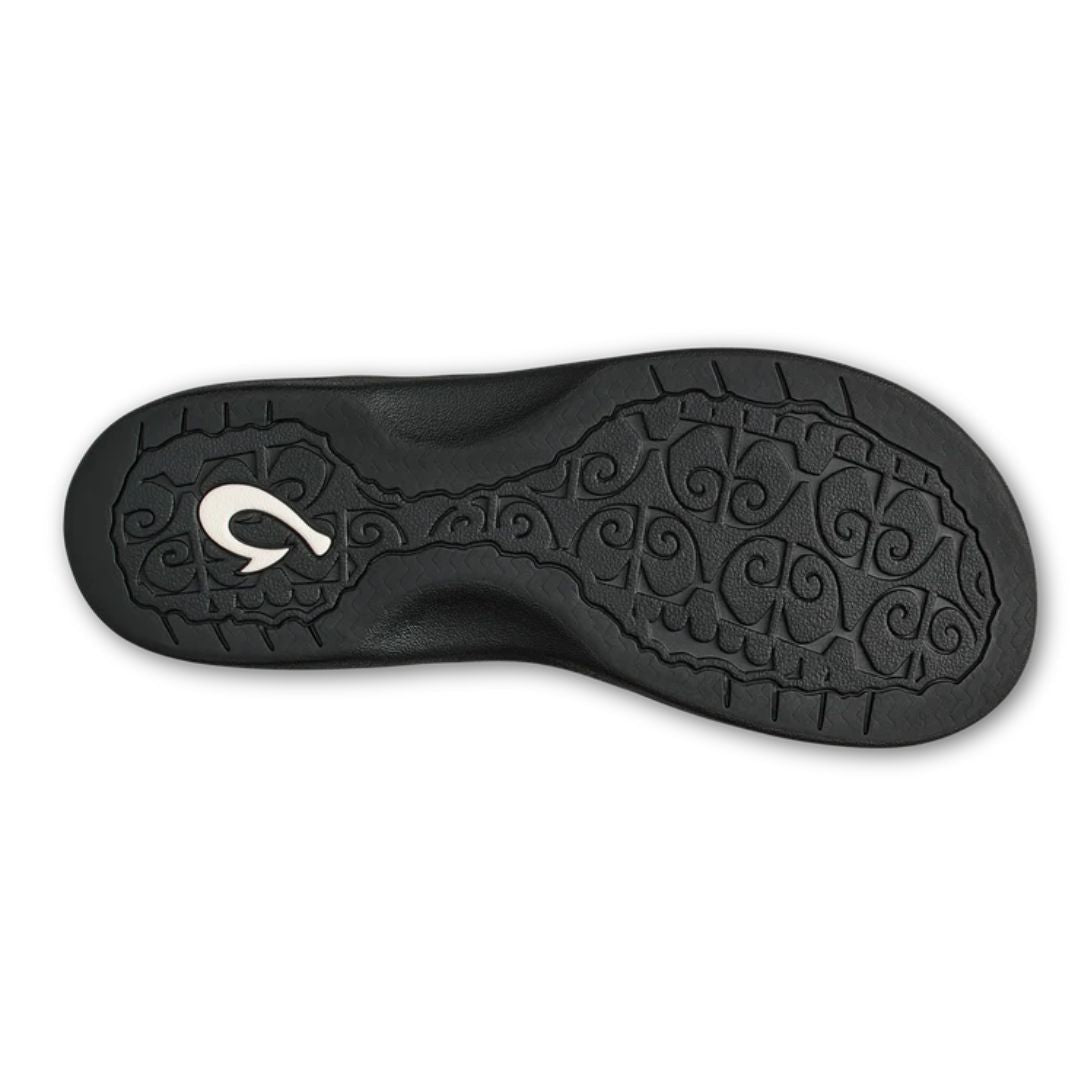 Olukai 'Ohana Lahi Flip Flops - White Sand/Black - Olukai
