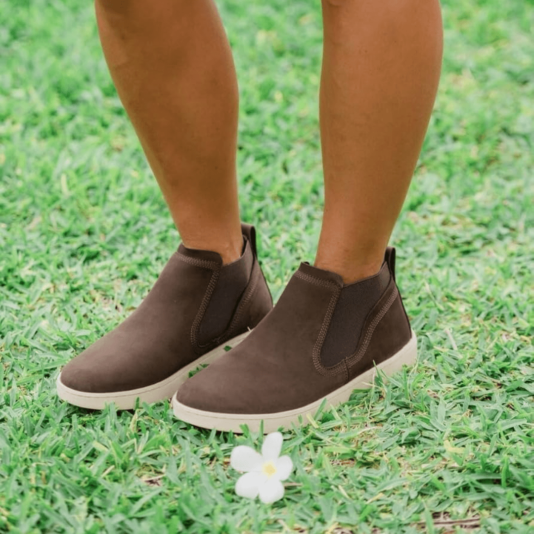 Olukai Pehuea Mid Bootie - Dark Java - Olukai