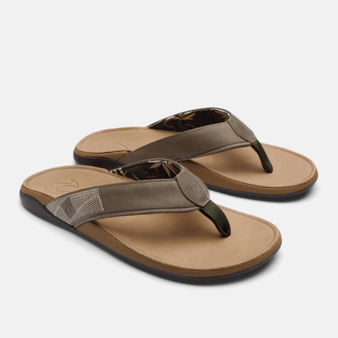 Olukai Tuahine Flip Flops - Hunter/Golden Sand - Olukai