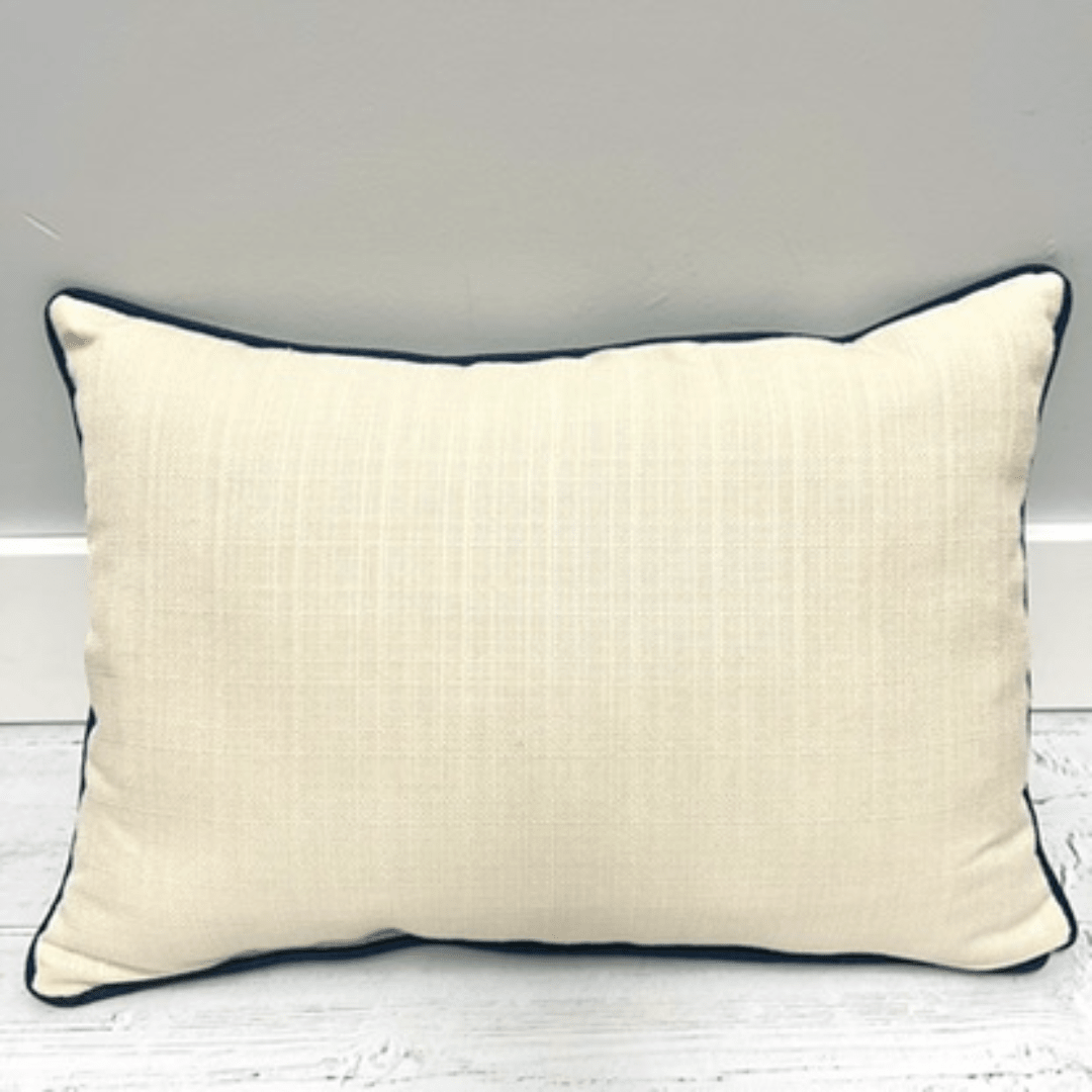 Oval Stripe Beach Pillow - Little Birdie