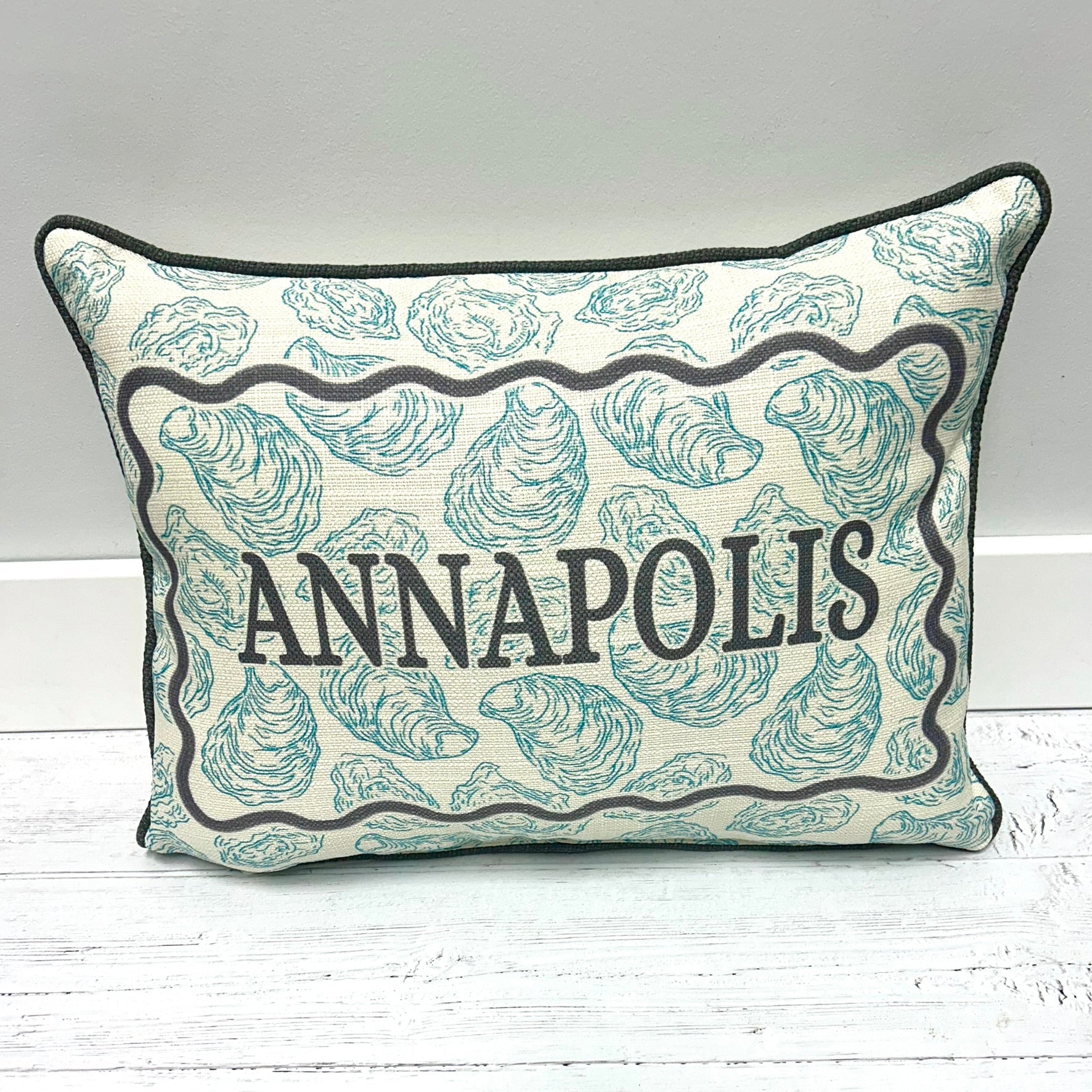 Oyster Pattern Pillow - Little Birdie