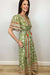 Piccola Julie Maxi Dress - Palm Breeze - Piccola