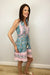Piccola Robin Mini Dress - Paisley Mist - Piccola