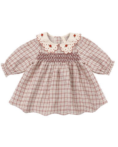 Quincy Mae Callie Dress - Christmas Plaid - Rylee + Cru