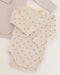 Quincy Mae Waffle Long Sleeve Bodysuit - Fall Ditsy - Rylee + Cru