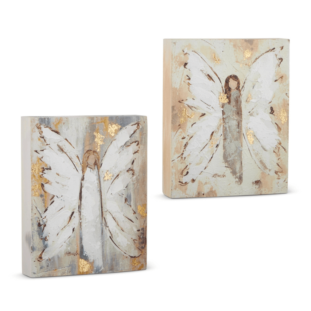 Raz Angel Block Wall Art - Raz Imports, Inc.