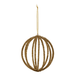 Raz Antique Gold Beaded Ball Ornament - Raz Imports, Inc.