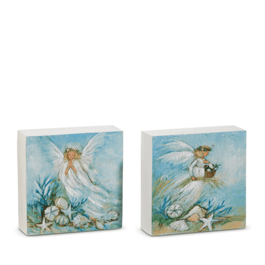 Raz Coastal Angel Block - Raz Imports, Inc.