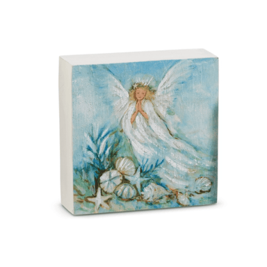 Raz Coastal Angel Block - Raz Imports, Inc.