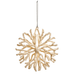 Raz Coral Snowflake Ornament - Raz Imports, Inc.