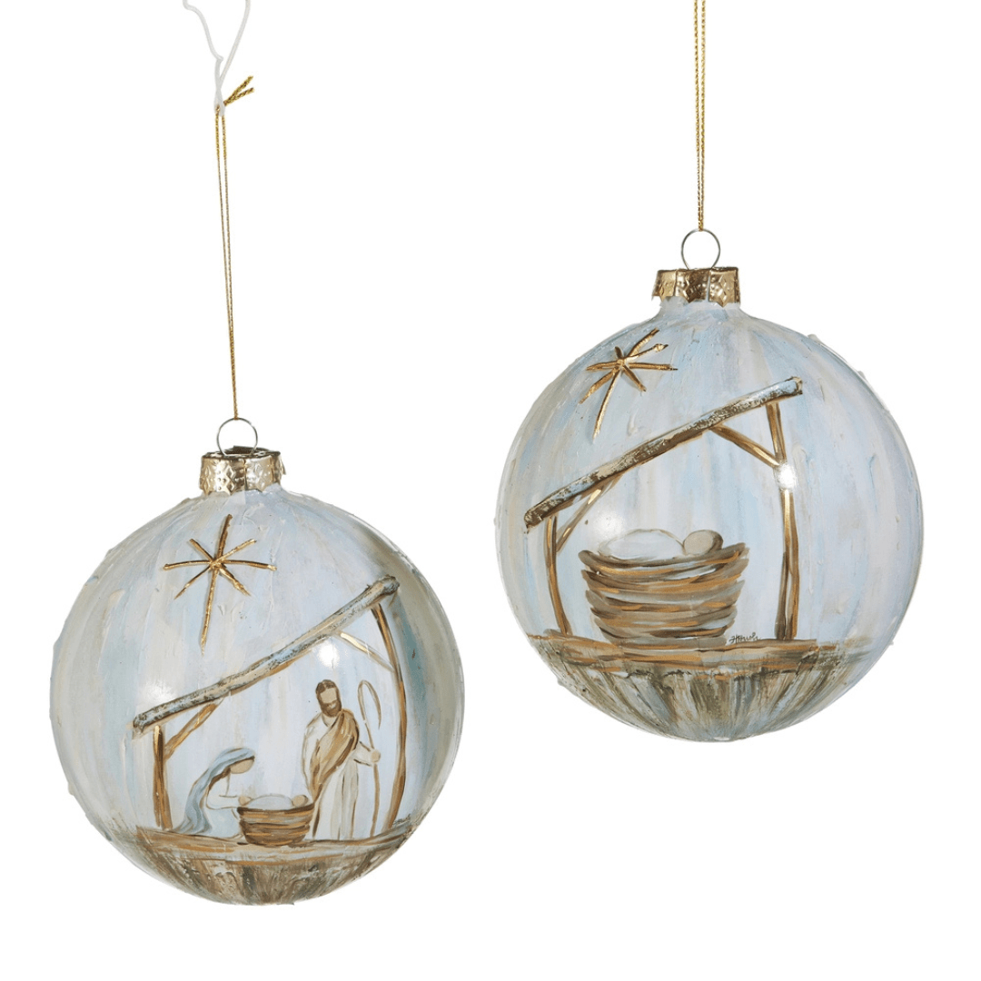 Raz Holy Night Ball Ornament - Raz Imports, Inc.