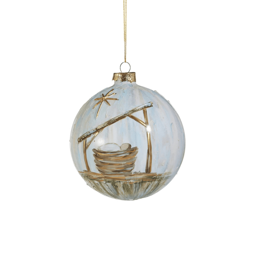 Raz Holy Night Ball Ornament - Raz Imports, Inc.