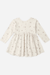 Ribbed LS Dress - Fall Ditsy - The Cottage