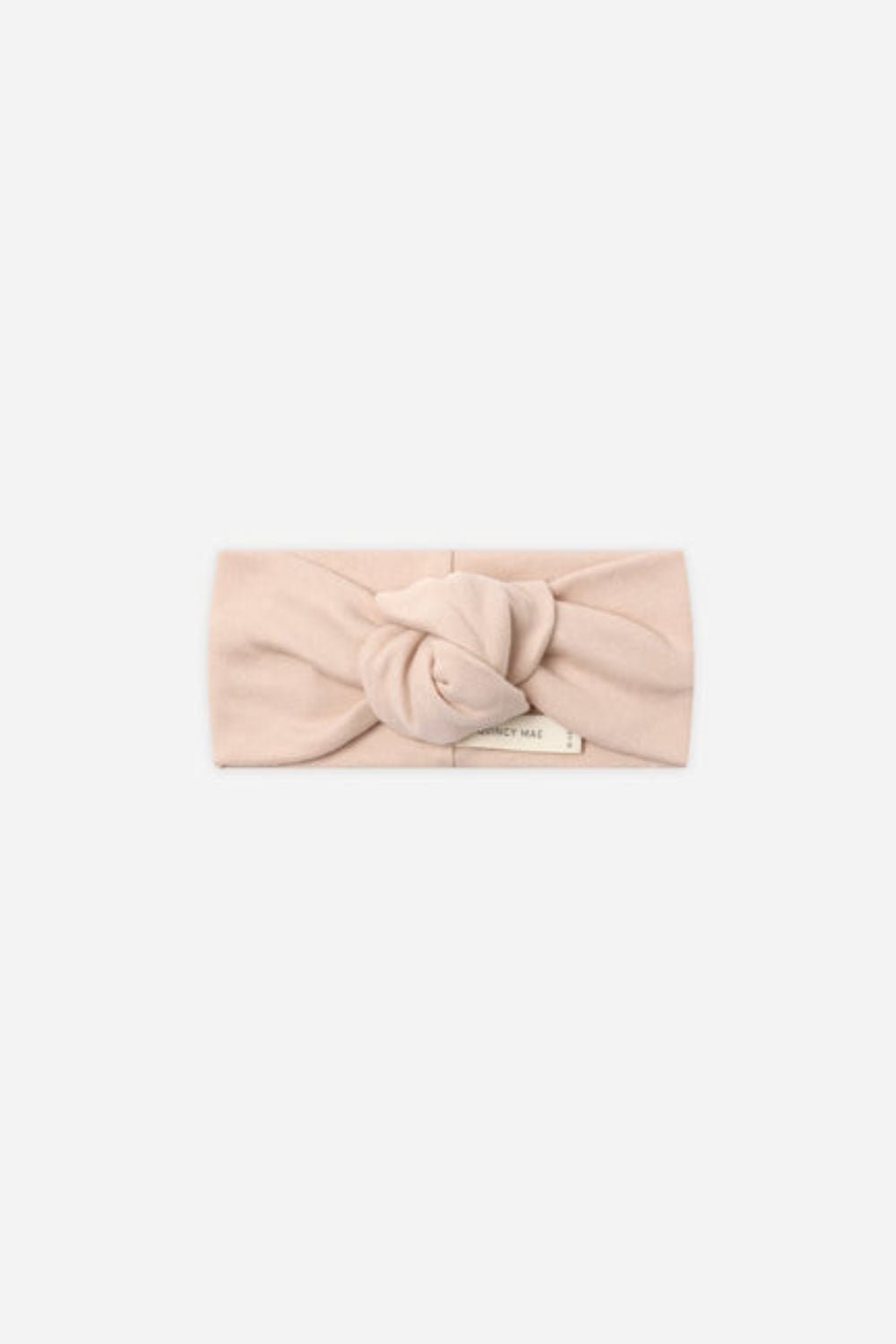 Rylee + Cru Ribbed Knotted Headband in Dusty Rose - Rylee + Cru