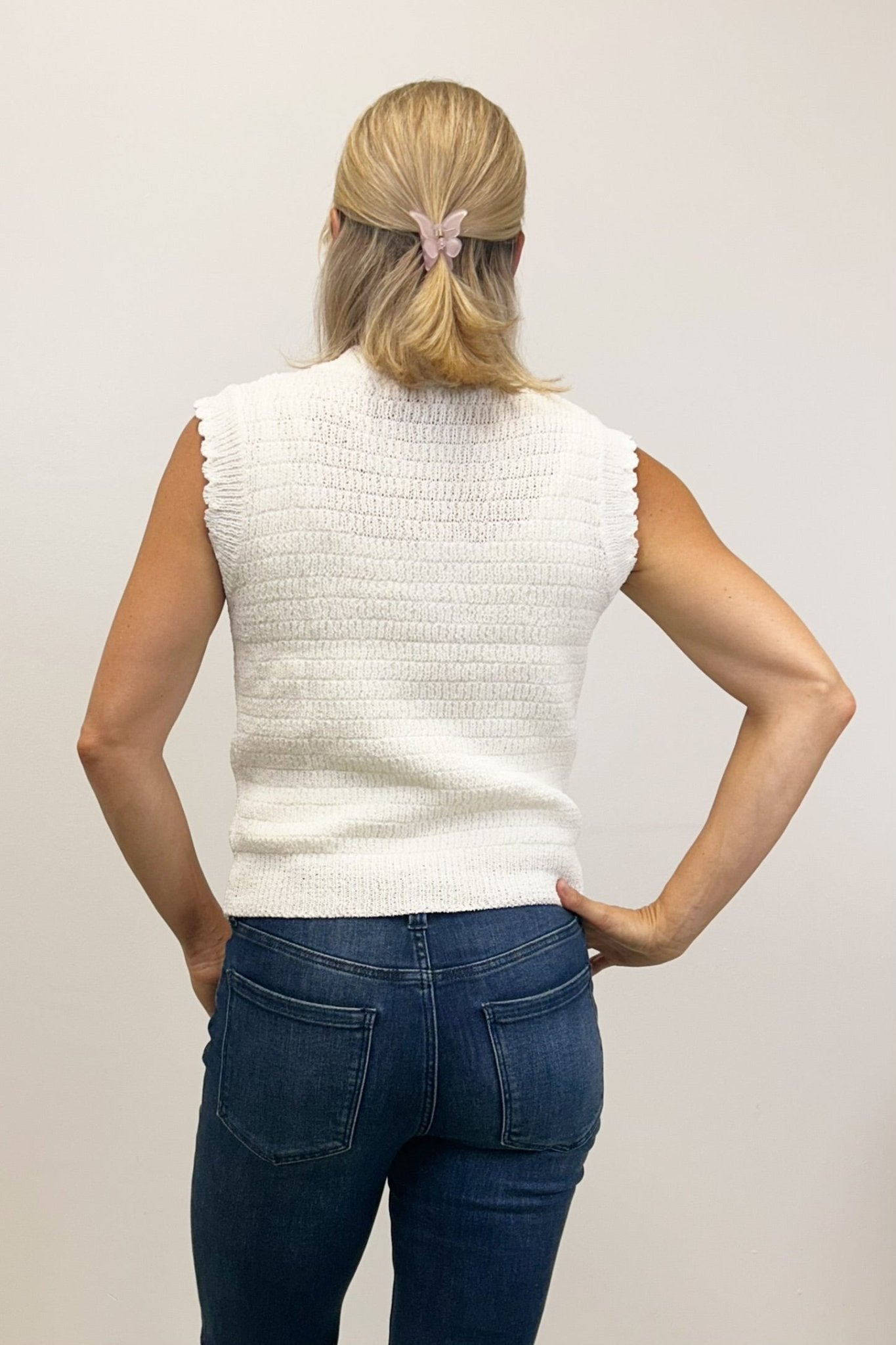 Sadie & Sage Let's Yap Sweater Vest - Sadie & Sage