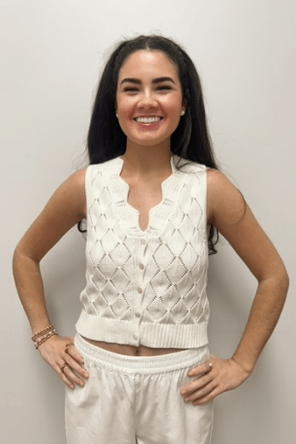 Sage the Label Conch Sweater Vest - Sage the Label
