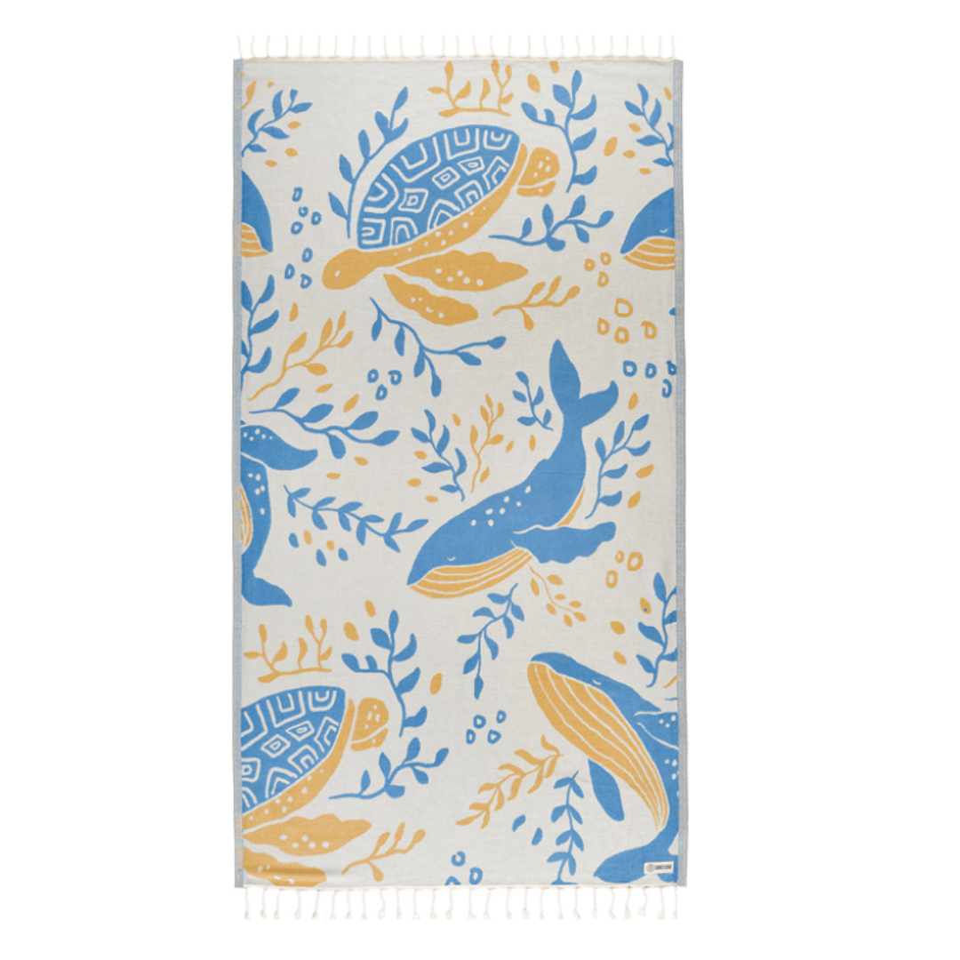 Sand Cloud Regular Sand Resistant Towel - Barrier Reef - Sand Cloud