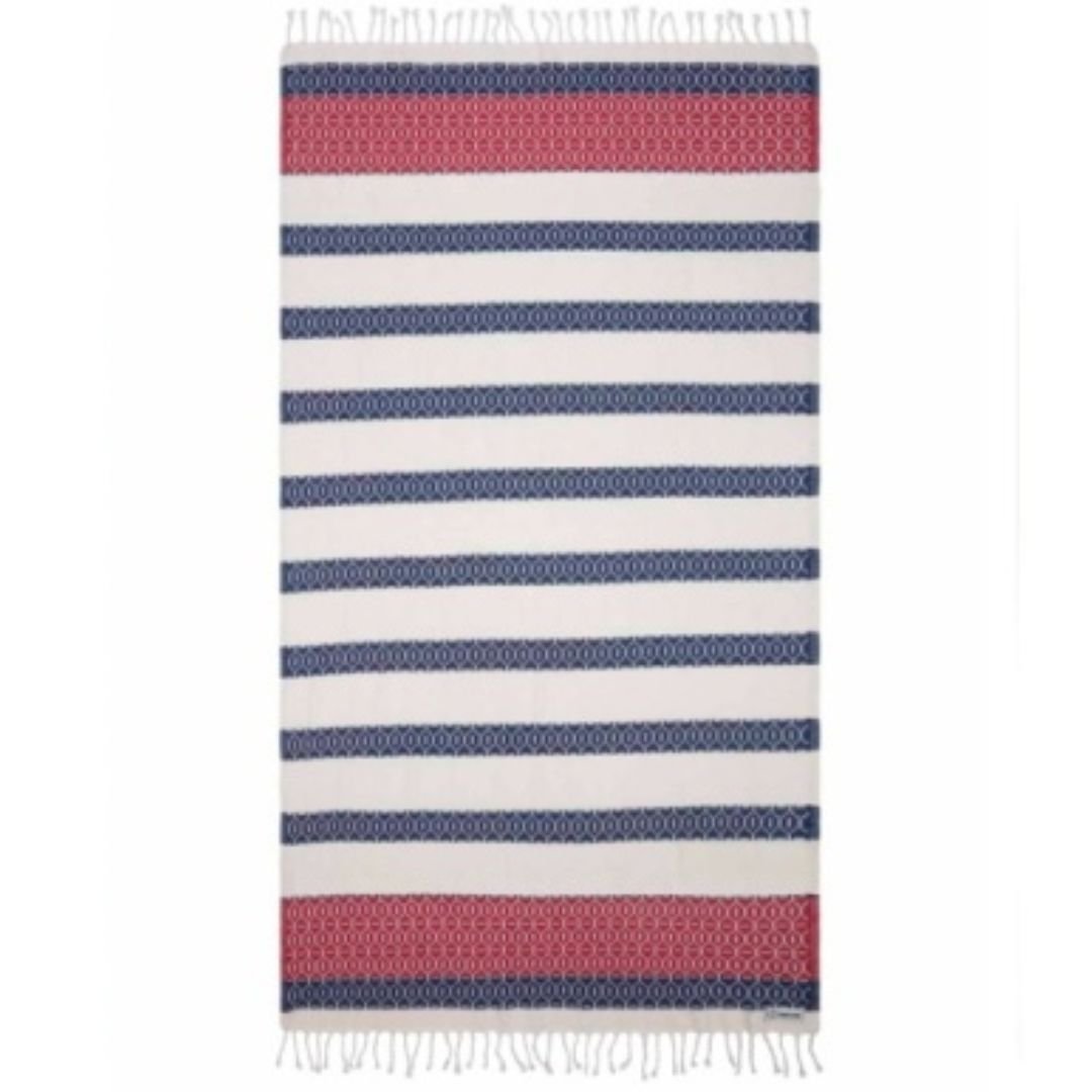 Sand Cloud Sand Resistant Towel - Patriot Stripe - Sand Cloud