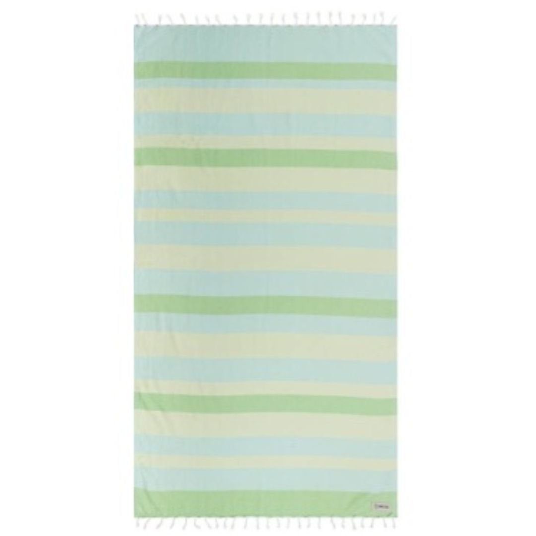 Sand Cloud Sand Resistant Towel - Peppermint Herringbone - Sand Cloud