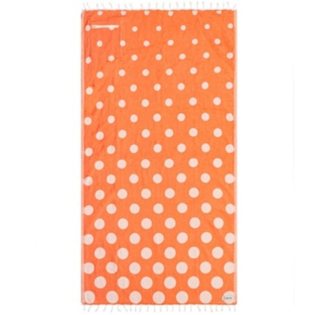 Sand Cloud Sand Resistant Towel - Polka Dot with Zip Pocket - Sand Cloud
