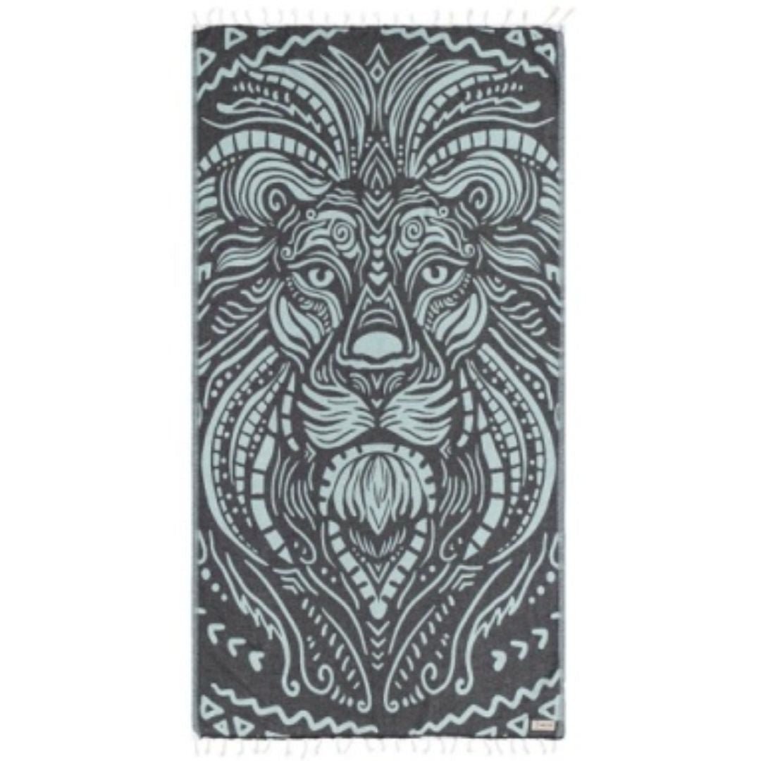 Sand Cloud Sand Resistant Towel - Raj the Lion - Sand Cloud