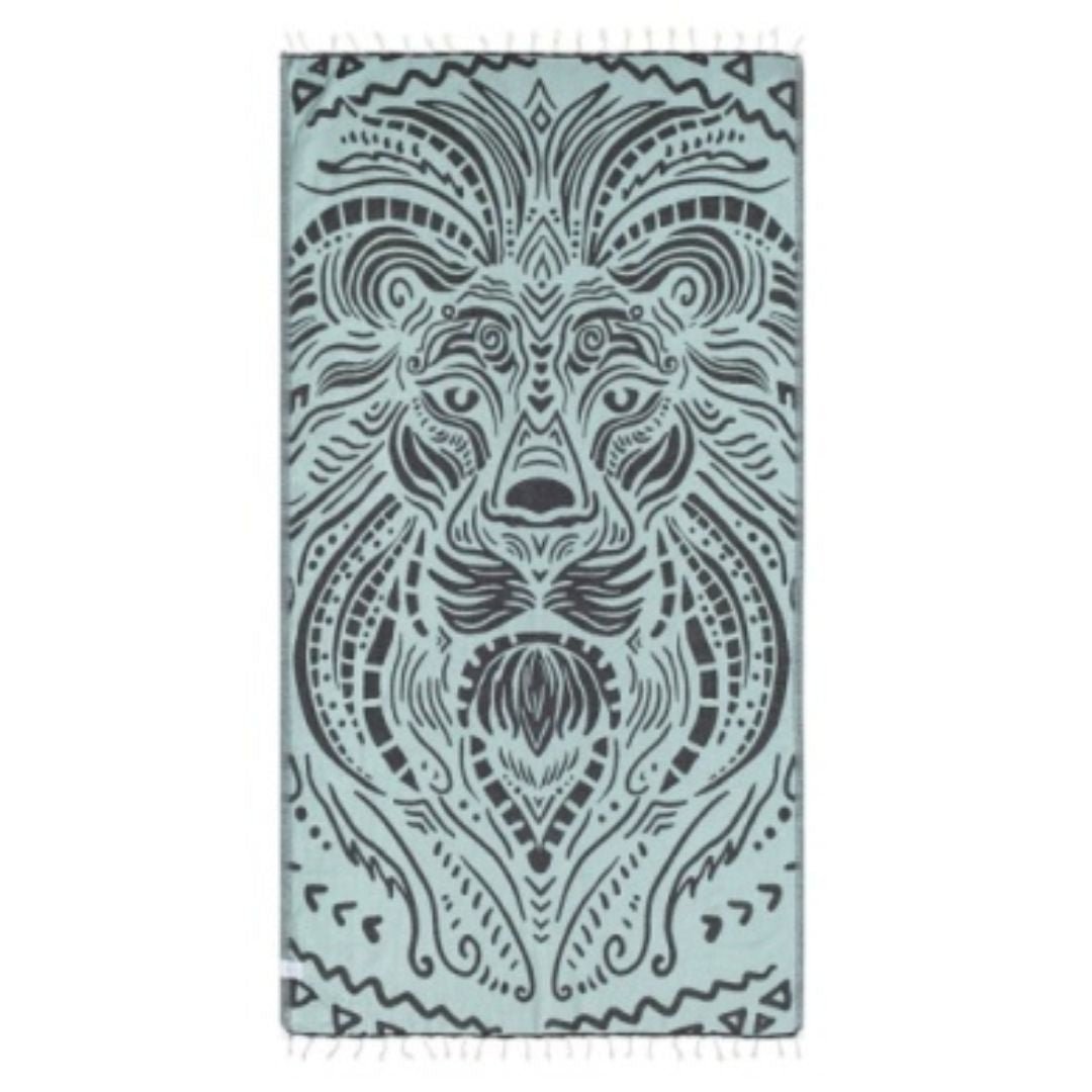 Sand Cloud Sand Resistant Towel - Raj the Lion - Sand Cloud