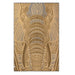Rug with elephant design on a white background