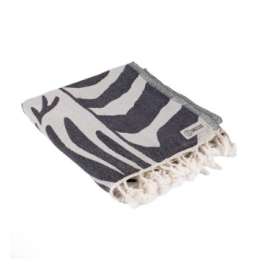 Sand Cloud Sand Resistant Towel - Zizzy The Zebra - Sand Cloud