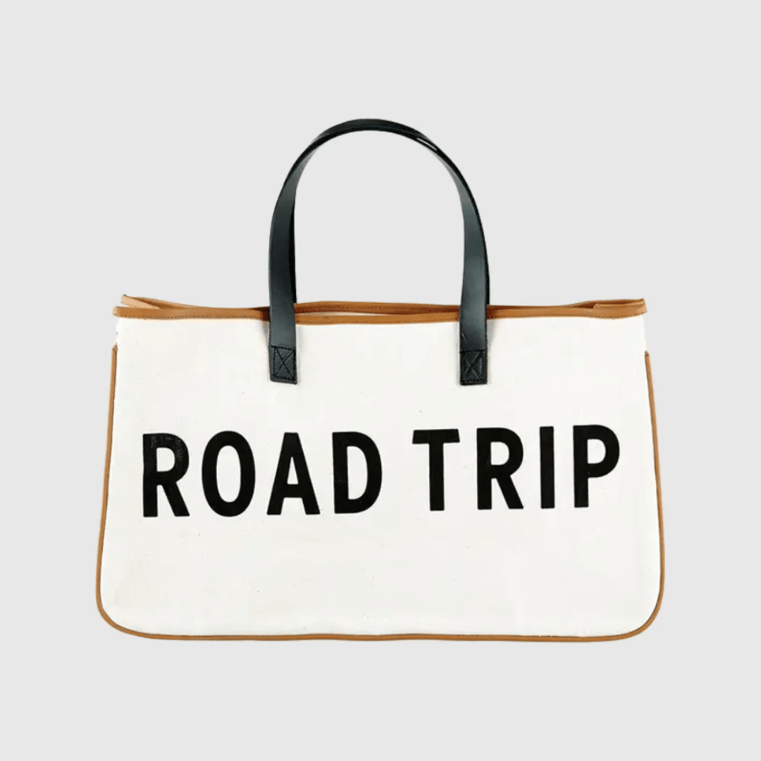 Santa Barbara Canvas Tote - Road Trip - Santa Barbara Design Studio