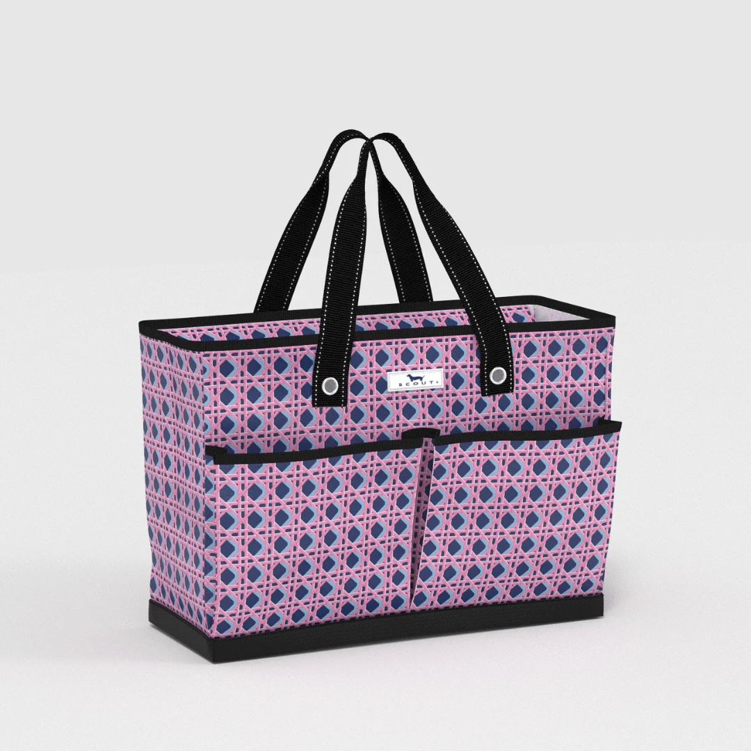 Scout Ben Pocket Tote- Wisteria Cane - Scout by Bungalow
