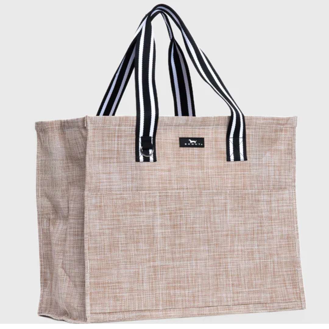 Scout Extended Stay Tote- Sand Woven - Scout by Bungalow