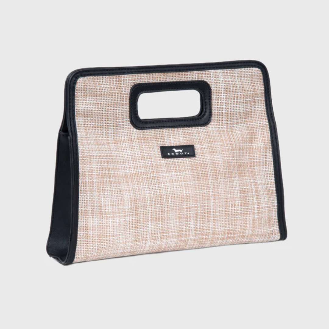 Scout Sunset Clutch- Sand Woven - Scout by Bungalow