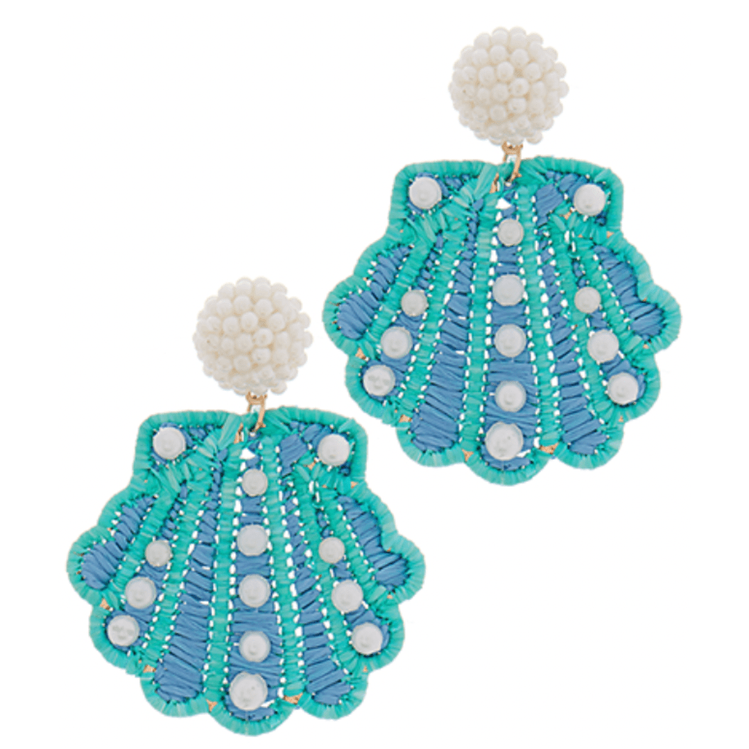 Shell Earrings - Golden Stella