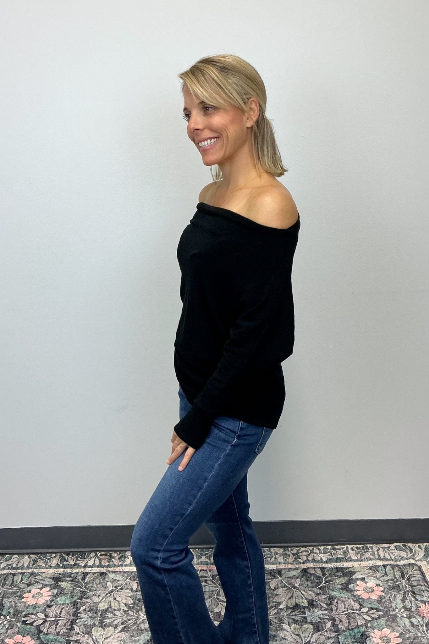 Six Fifty Anywhere Top - Black - Six Fifty