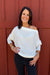 Six Fifty Anywhere Top In Ivory - Six Fifty