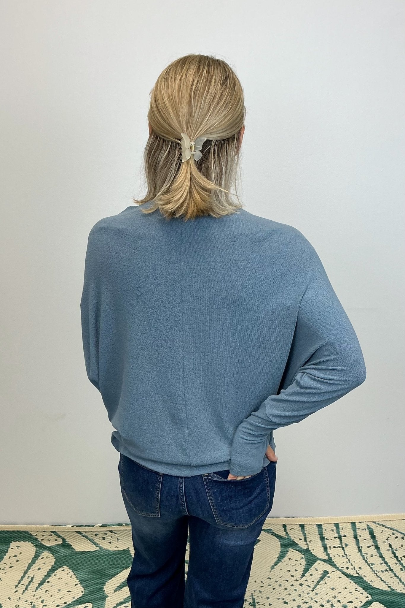 Six Fifty Anywhere Top - Stormy Blue - Six Fifty