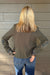Six Fifty Clarissa Mixed Medium Jacket In Military - Six Fifty