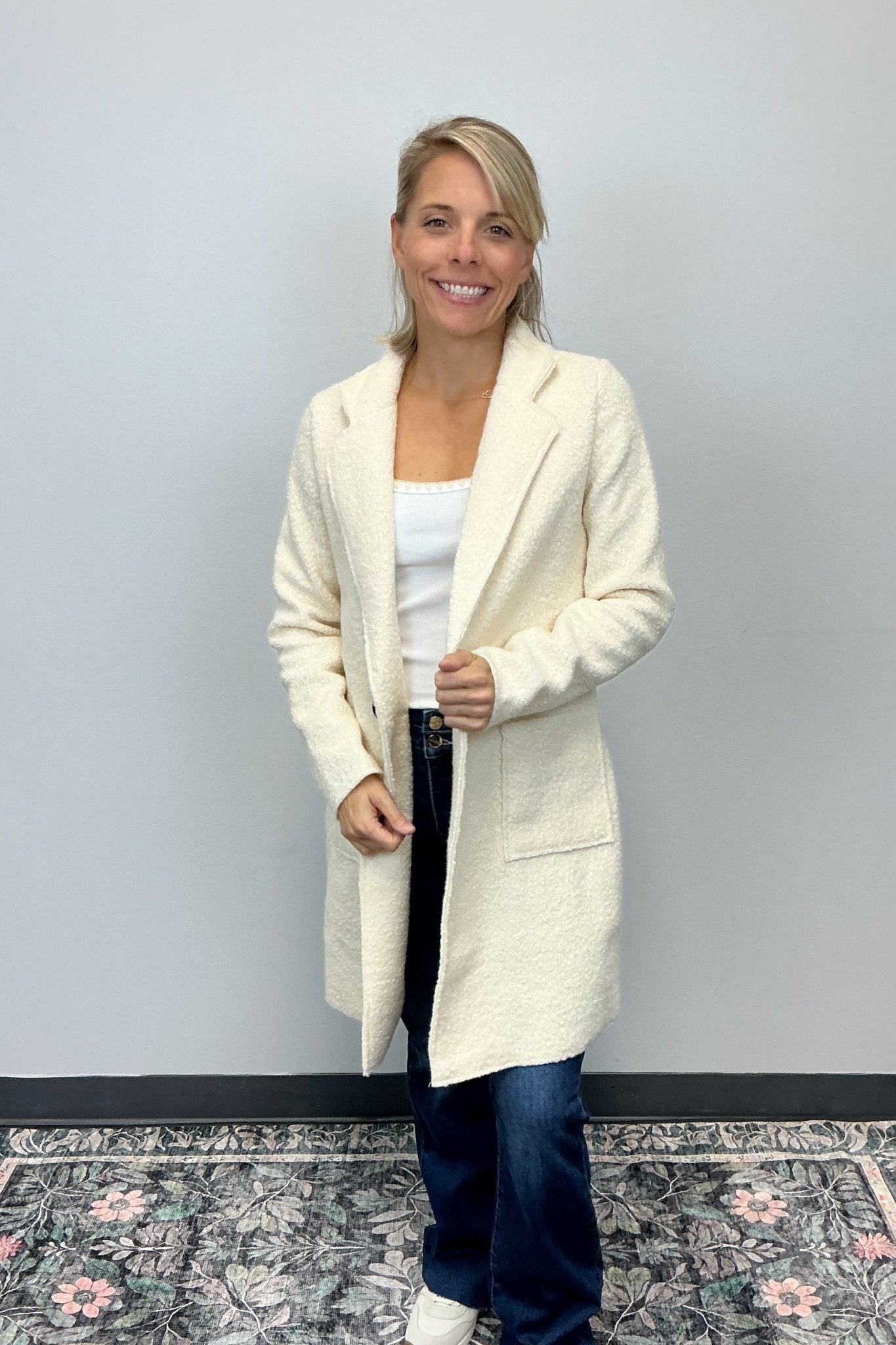 Six Fifty Gia Long Coat - Tan - Six Fifty