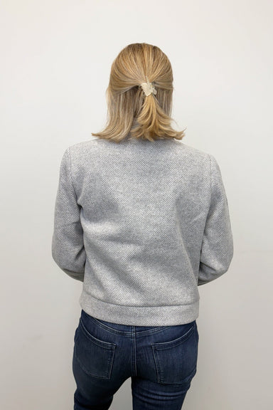 Six Fifty Katrina Herringbone Jacket - Grey - Six Fifty