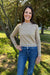 Six Fifty Renley Sweater In Camel/Ivory - Six Fifty