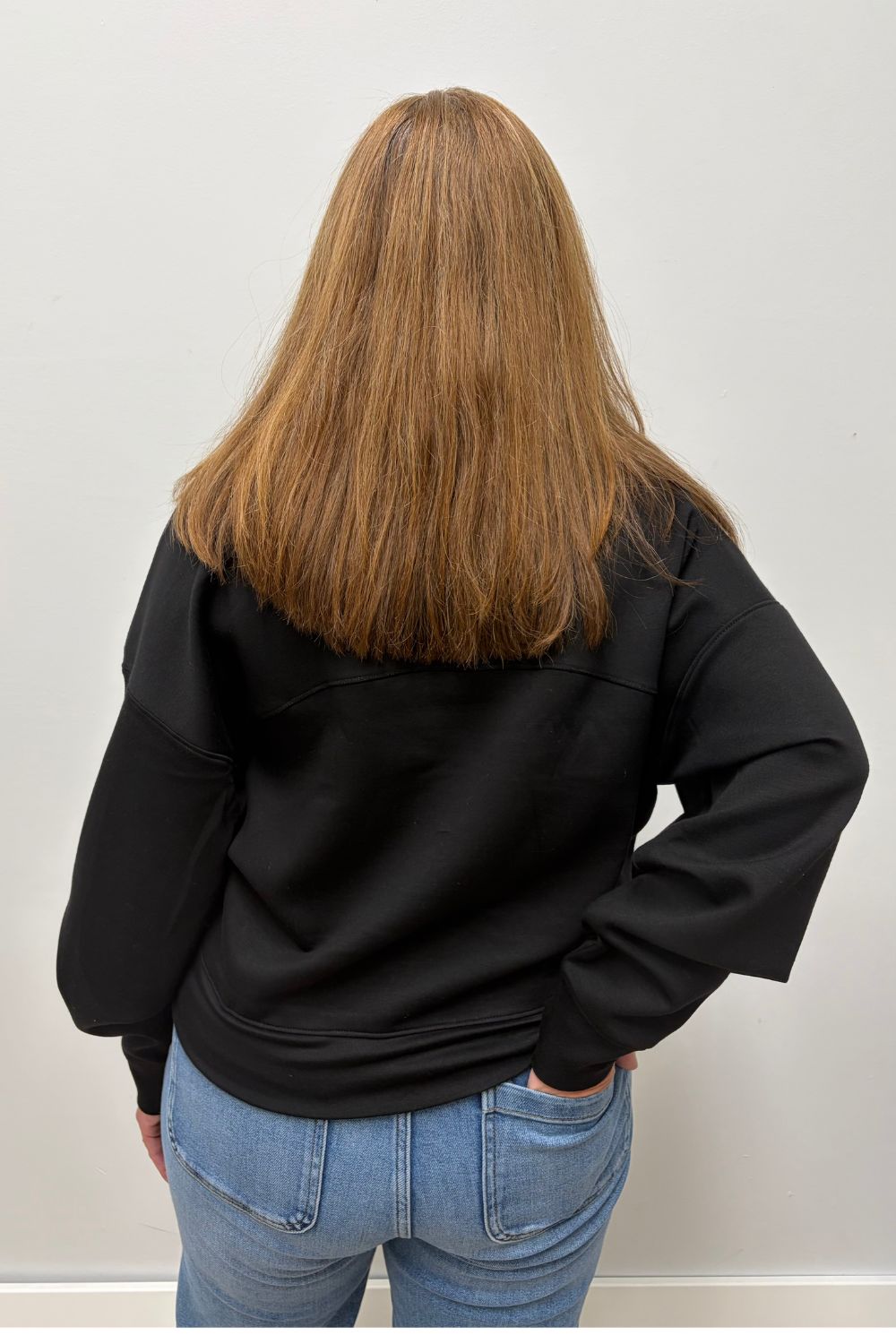 Six Fifty Scuba 1/4 Zip In Black - Six Fifty