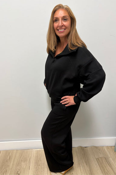 Six Fifty Scuba Pant In Black - Six Fifty
