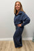 Six Fifty Scuba Pant In Navy - Six Fifty