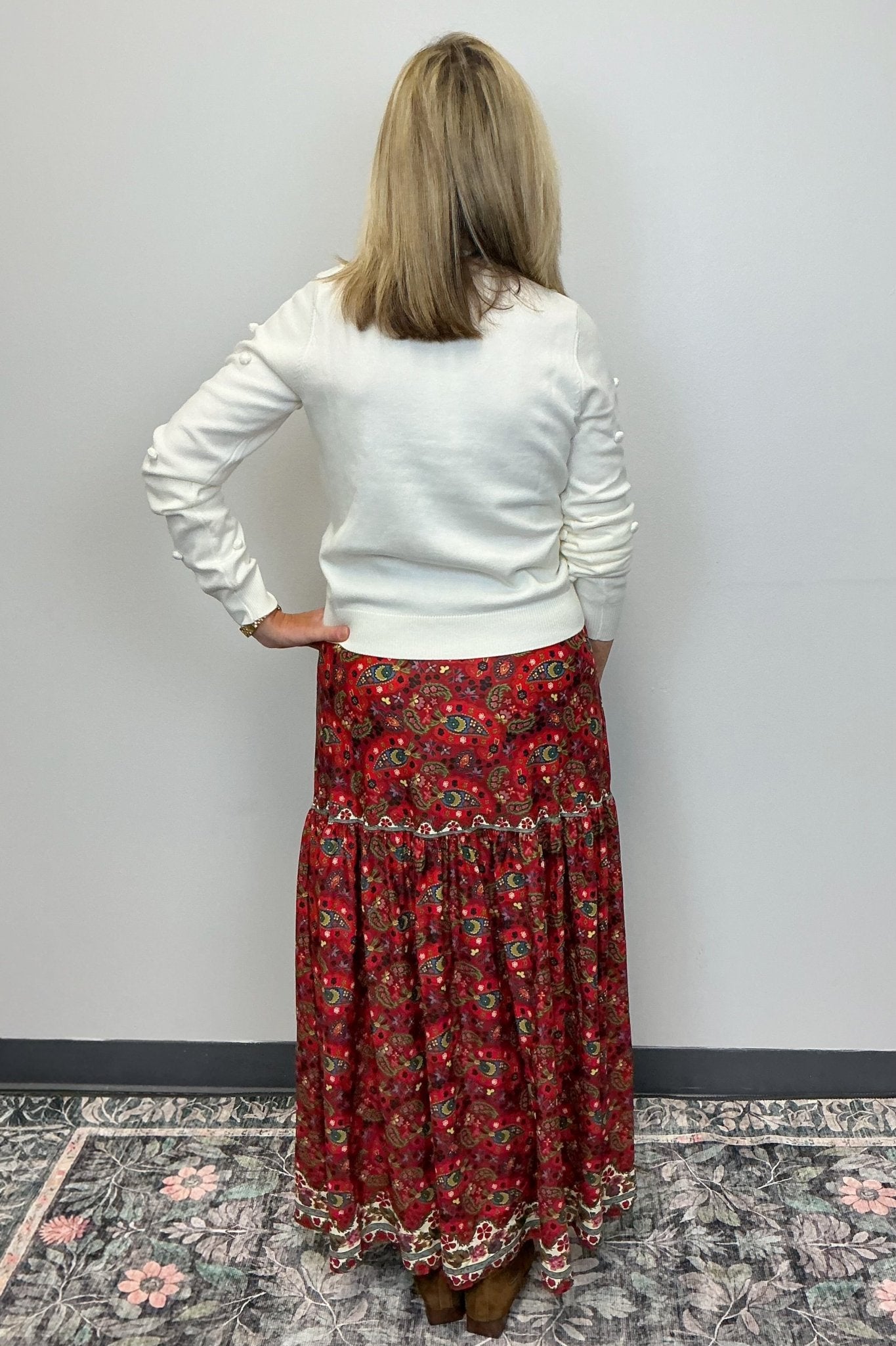 Smith & Quinn Faye Skirt - Nordic Paisley Multi - Smith & QuinnSR177449