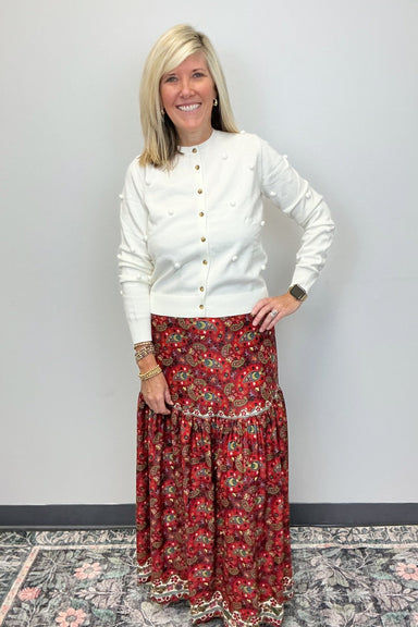 Smith & Quinn Faye Skirt - Nordic Paisley Multi - Smith & QuinnSR177449