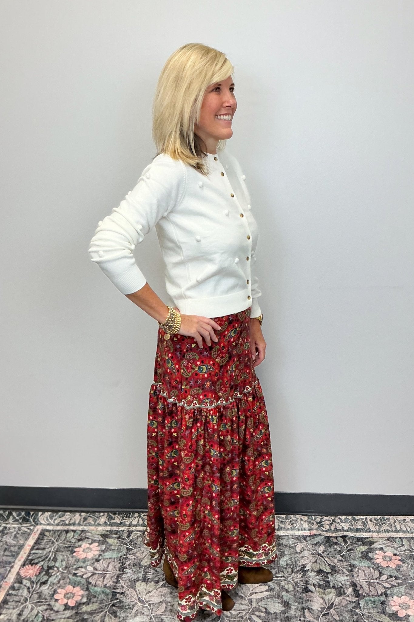 Smith & Quinn Faye Skirt - Nordic Paisley Multi - Smith & QuinnSR177449