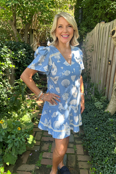 Smith & Quinn James Dress - Ocean Vase - Smith & Quinn