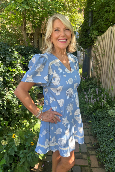 Smith & Quinn James Dress - Ocean Vase - Smith & Quinn